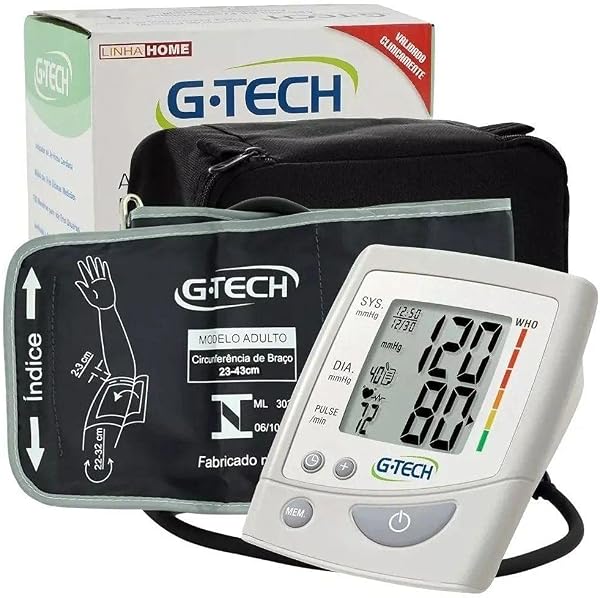 G-Tech LA250 Aparelho de Pressão Digital Automático de Braço