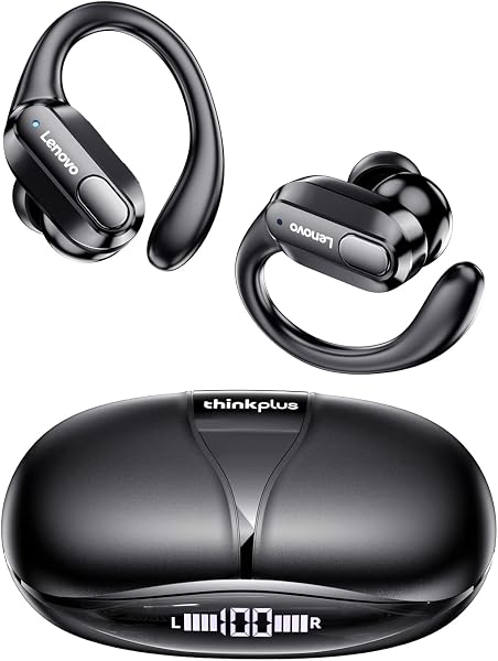 Lenovo XT80 Fone de Ouvido Esportivo Sem Fio Bluetooth 5.3 TWS À Prova D'Água