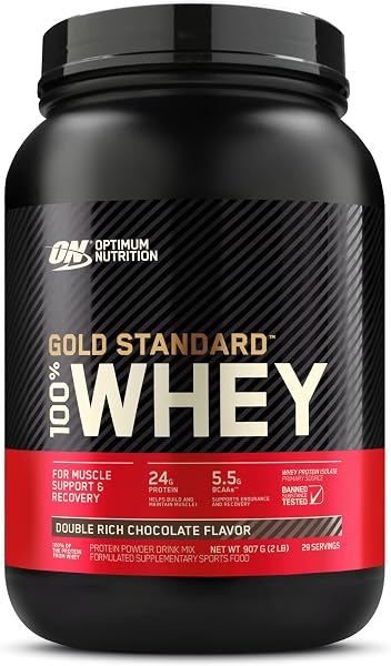 Optimum Nutrition Gold Standard 100% Whey - 907g Double Rich Chocolate